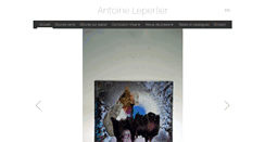 Desktop Screenshot of antoine-leperlier.com